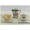 Image 1 : 3 Small Fine China Pitchers