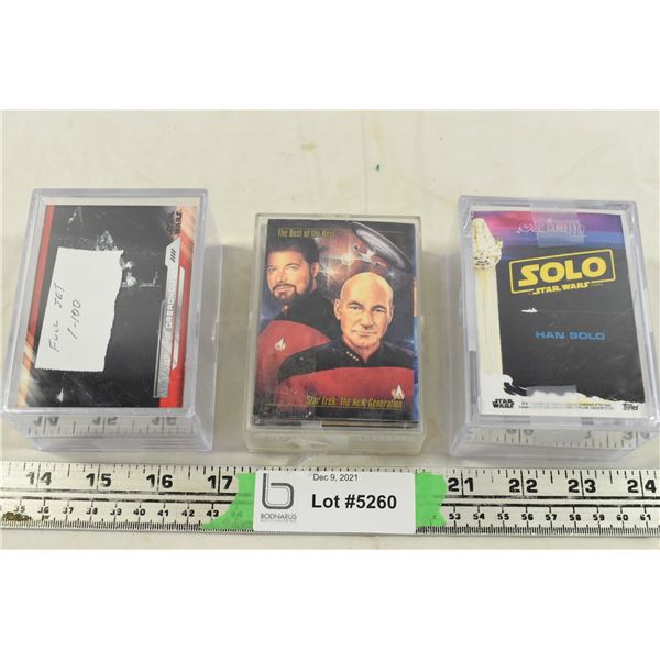 Star Wars & Star Trek Trading Cards – Full Sets