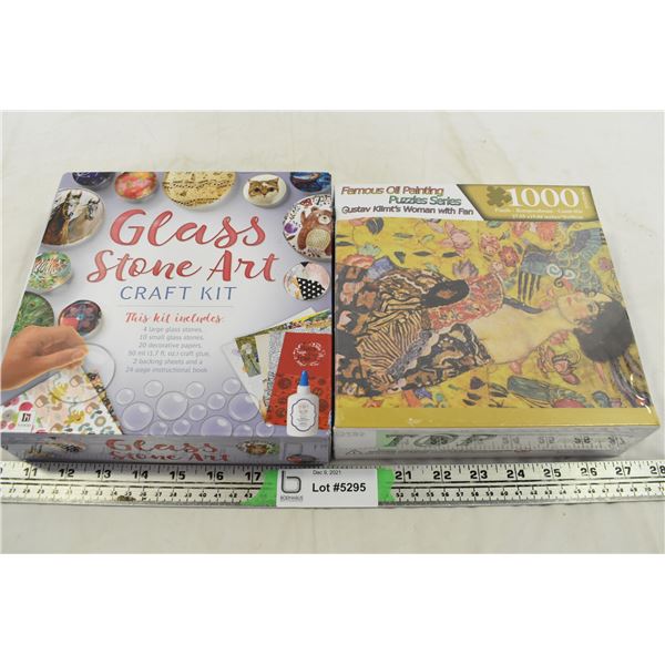Glass Stone Art & Puzzle