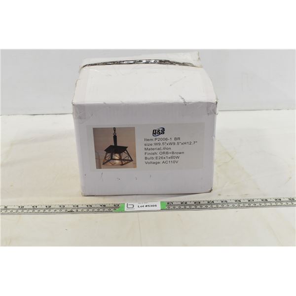 Hanging Iron Chandelier