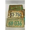 Image 2 : 1961, Diamond Jubilee Sask Plates & Misc. Sask Plates