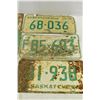 Image 4 : 1960’s & 70’s Sask Licence Plates