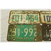 Image 2 : 1960’s Sask Licence Plates