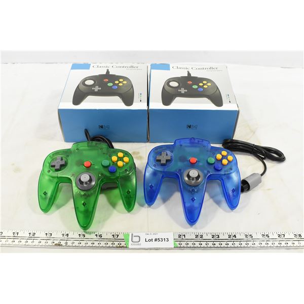 Off Brand N64 Controllers
