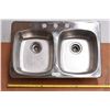 Image 1 : *Stainless Steel Double Sink