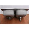Image 2 : *Stainless Steel Double Sink