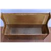 Image 2 : *Wooden Bench w/ Hidden Storage (42" Long x 14" Deep x 29" High)