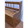Image 3 : *Wooden Bench w/ Hidden Storage (42" Long x 14" Deep x 29" High)