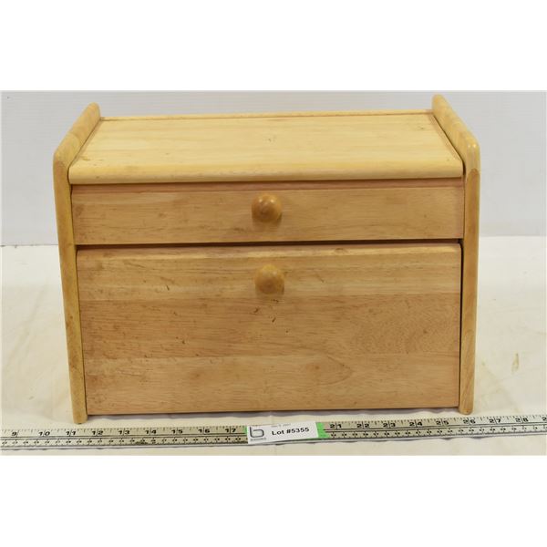 Wooden Bread Box