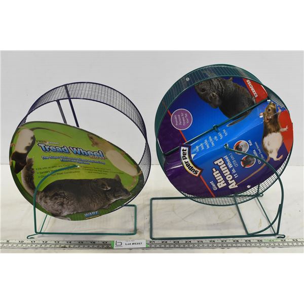 2 XLG Hamster wheels