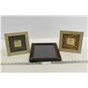 Image 1 : 2 Matching Frames & 1 Red Wood Frame