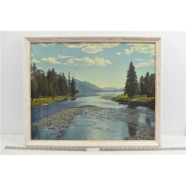 *Mountain Picture Print 30”x24.5”