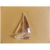Image 2 : Swarovski Silver Crystal Sailboat (see description)