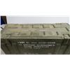 Image 2 : long metal Military ammo box -1969