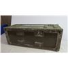 Image 3 : long metal Military ammo box -1969