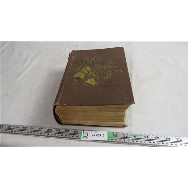 magners standard horse + stock book
