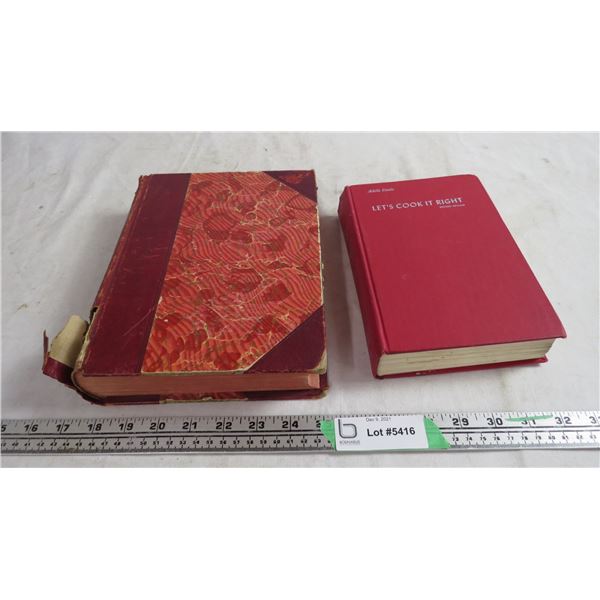 1907 story of dominion + lets cook it right books