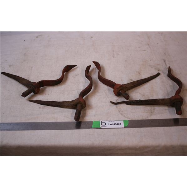 Vintage iron Handles