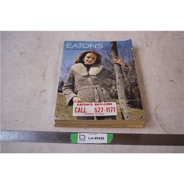 Eaton’s Catalogue 1975