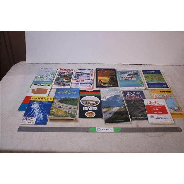 Various Canadian Maps