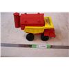 Image 1 : Plastic farm toy + Tonka toy dump truck