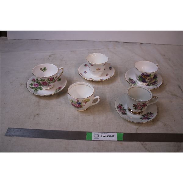Tea Cups with saucers
