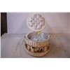 Image 2 : Singer Sewing Basket with Crochet items