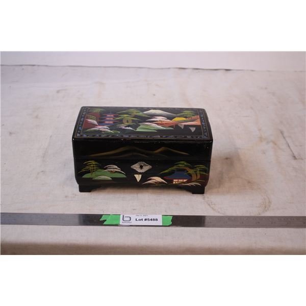 Black and Pink Music box Jewelry Box