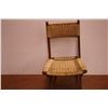 Image 1 : *Folding wooden wicker? chair