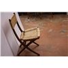 Image 3 : *Folding wooden wicker? chair