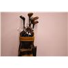 Image 5 : vintage golf clubs with bag