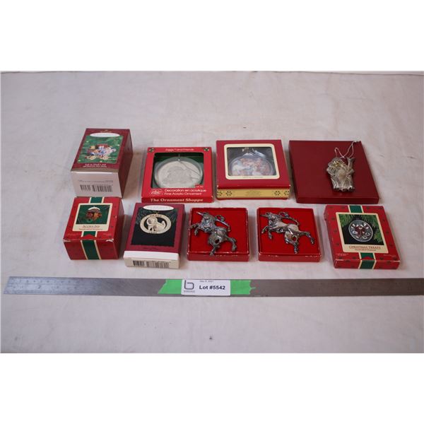 Various Christmas Ornaments