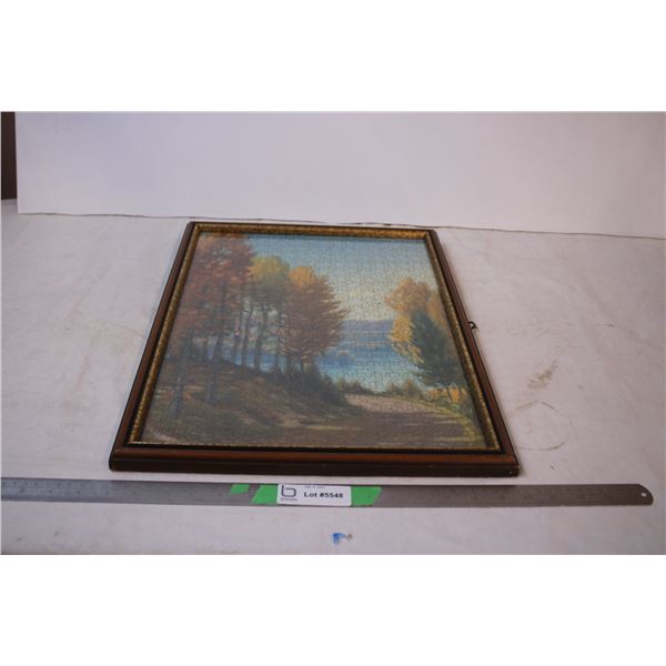 Framed Puzzle Art