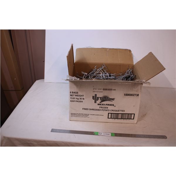 (1) Large Box of Peg Board Hangers