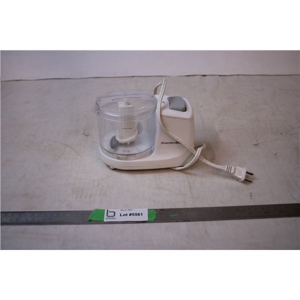 (1) Food chopper/mixer – slightly used – working