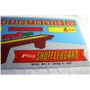 Image 4 : (1) NOS 1950’s shuffleboard (cornop) Silkscreen Backglass (scratched)