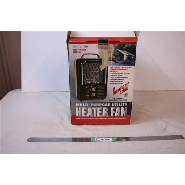 1300/1500W Multi-Purpose Utility Heater Fan (tested working)