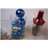 Image 2 : Christmas Ornaments ,mugs, martini set, stocking hanger, Misc Items