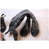 Image 8 : Women’s shoes size 8 (one Tom's), Black Boots size 10