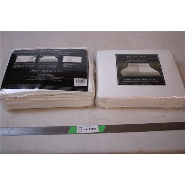 NIB-Flexi-Fit Sheets, King & Double