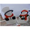 Image 4 : snowman wooden cutouts