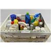 Image 1 : Assorted Household Cleaning Products in crate