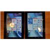 Image 8 : (2) Lenovo Tablets (working) with chargers - one has hairline cracks but touchscreen works fine