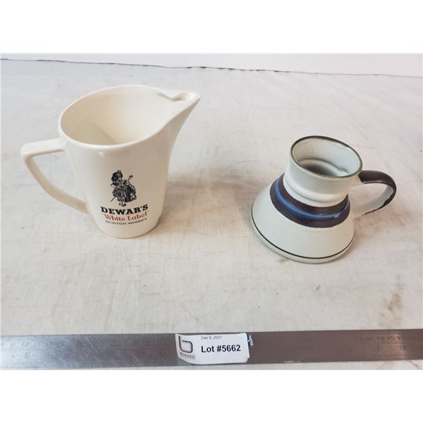Dewars Mug & Ceramic Vase