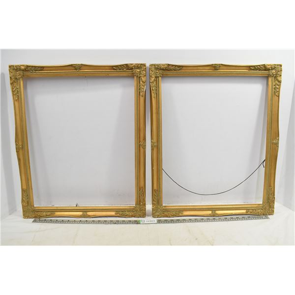 Gold Coloured Picture Frames