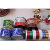 Image 3 : Christmas Ribbon, Ornaments