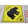 Image 5 : Laminated posters,bear/moose signs