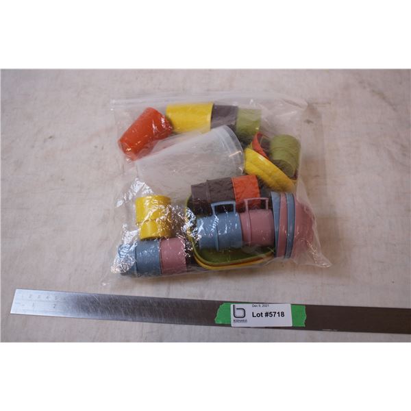 Kids vintage Tupperware play dishes set