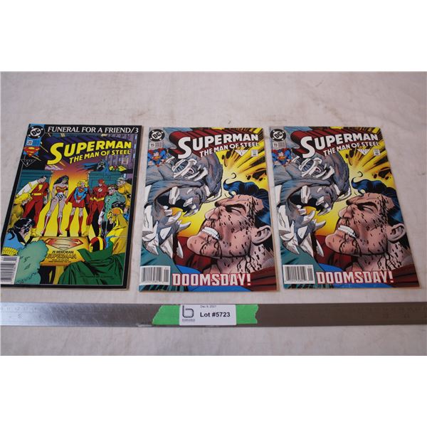 DC Comics Superman The Man of Steel 19,20- perfect shape
