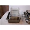 Image 4 : Restaurant clear out- Metal and plastic inserts/lid, assorted strainers,  commercial labels, etc